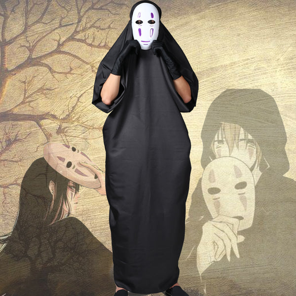 Halloween Spirited Away no face man Cosplay Costume YC20122