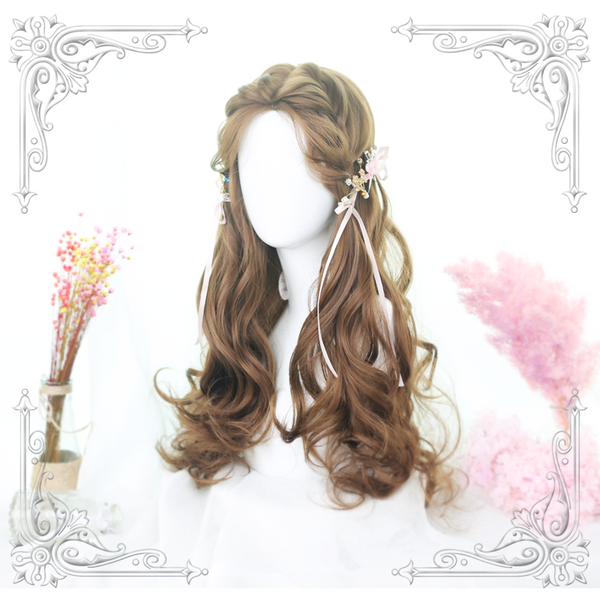 Lolita cos brown wig yc20556