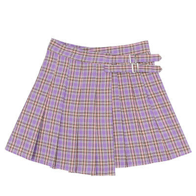 Harajuku Plaid Pleated Skirt YC20480