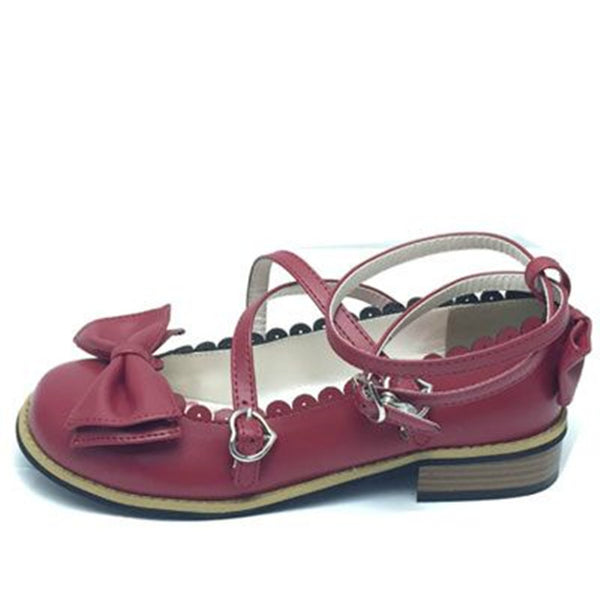 Lolita bow cute princess flats YC20242