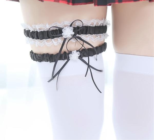 Lace leg strap (2 pieces)     YC21410