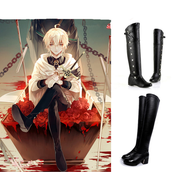 The Angel of End cosplay High boots YC20355