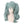 Load image into Gallery viewer, Hatsune Miku cos wig + tiger mouth clip YC22105
