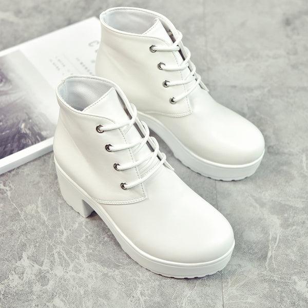 Lolita Cosplay High Heel Martin Boots YC20353