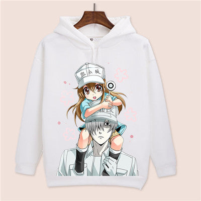 Cosplay platelet hooded sweater  yc20542