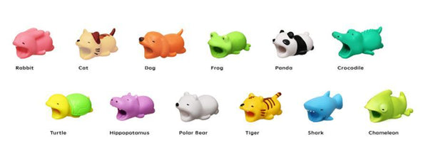 Cute Tiny Animal Cable Bite for Iphone Android Any Phone / USB Cable  YC30017