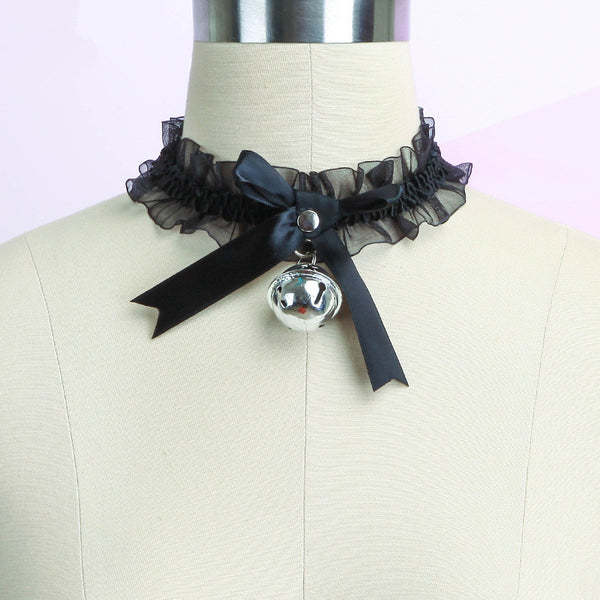 Harajuku lace bell Neck ring YC20190