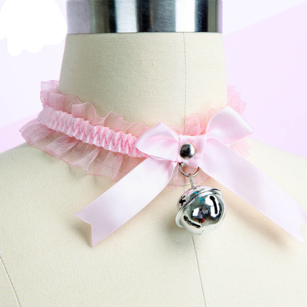 Harajuku lace bell Neck ring YC20190