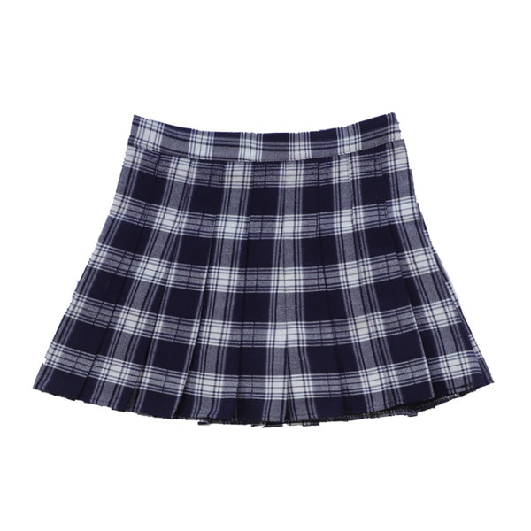 Lolita Plaid High Waist Skirt YC21578