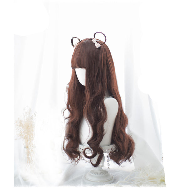 Lolita cos long curly hair wig yc20504