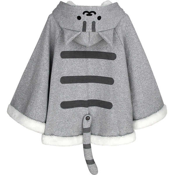 Cat Backyard Cloak Sweater Jacket YC20093