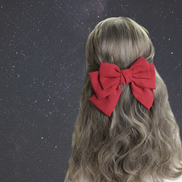1 pair Lolita bow hair clip yc20671