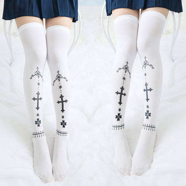 Lolita cross sock YC20481
