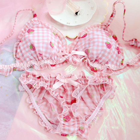 Cute Strawberry Underwear yc21029