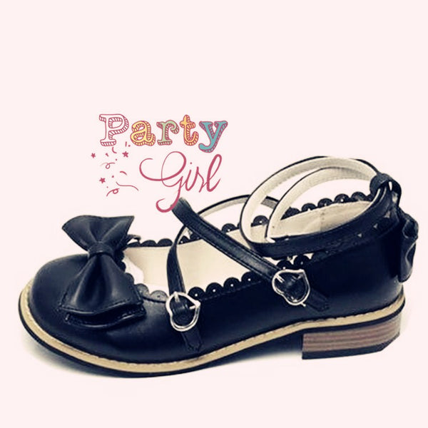 Lolita bow cute princess flats YC20242