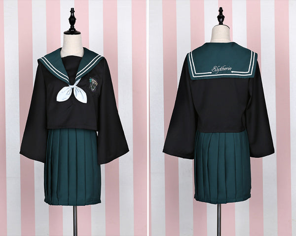 Cosplay sailor suit + pleated skirt yc20586
