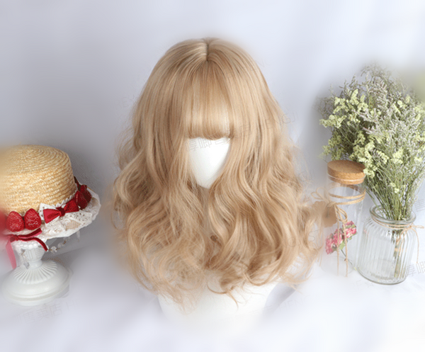 Lolita Japanese Wave Short Curly Hair YC40011