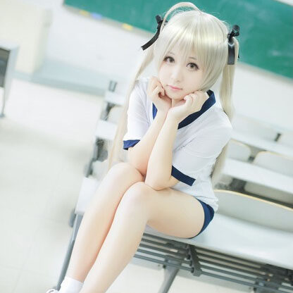 Cosplay milk gray wig yc20582