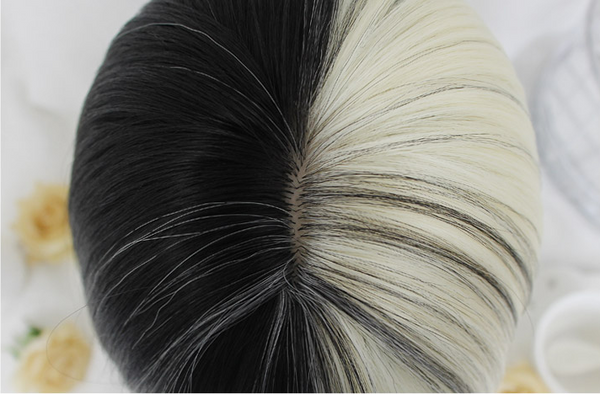 Lolita black and white wig yc20594