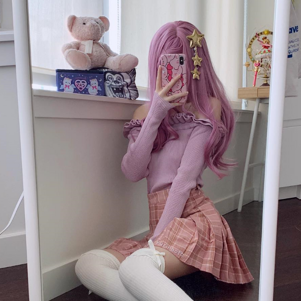 Lolita cos long wig yc20530