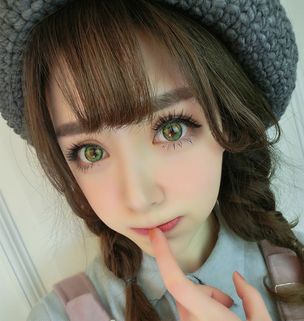 COS Brown£¨Two piece£©Contacts Lens yc20805