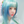 Load image into Gallery viewer, Harajuku Blue Green Gradient Wig yc20973
