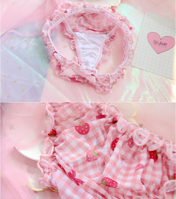 Cute Strawberry Underwear yc21029