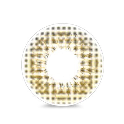 Brown contact lenses (TWO PIECE)   YC21244