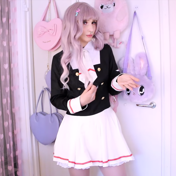 Magic Card Girl Sakura Cosplay Uniform YC20156