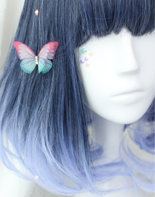 Gradient Butterfly Lolita Wig YC40012