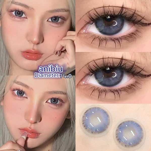 blue contact lenses (two pieces) yc31379