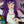 Load image into Gallery viewer, Cosplay purple curly wig YC20369
