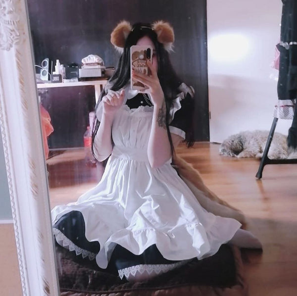 Japanese style cos maid dress yc23160