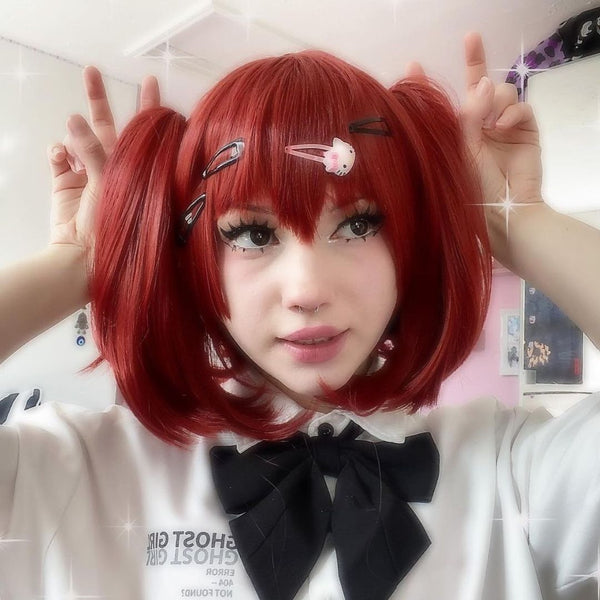 cos red wigs yc20572