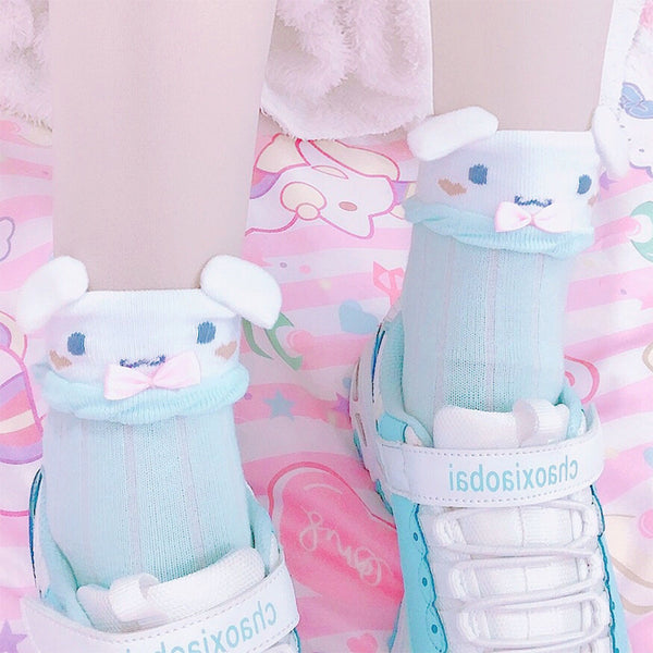 lolita cute dog socks yc22964