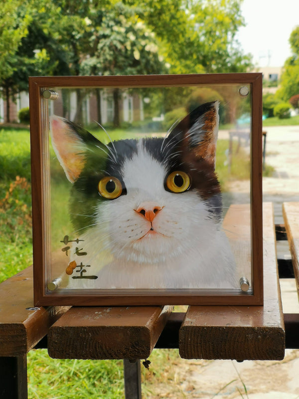 Acrylic Customized pet 3D painting YV666