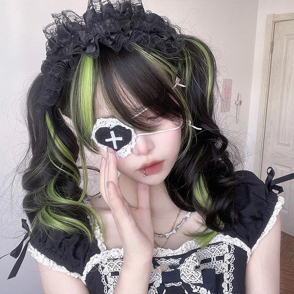 HARAJUKU GRADIENT LONG CURLY WIG YC82838