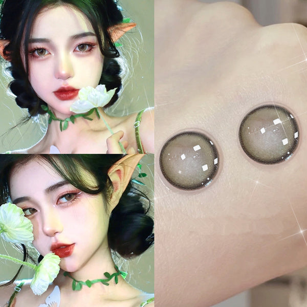 green fairy contact lenses (TWO PIECES) yc24708