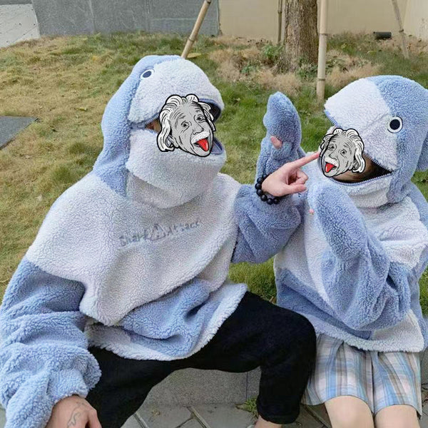 kawaii shark hoodie