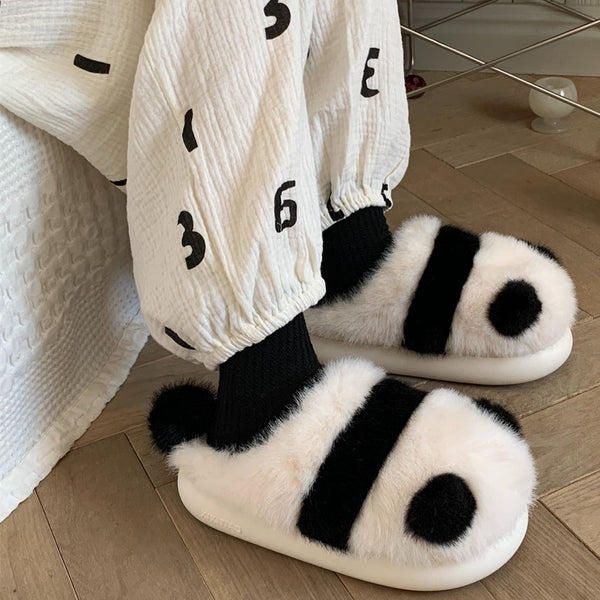Soft cute panda slippers yc24780