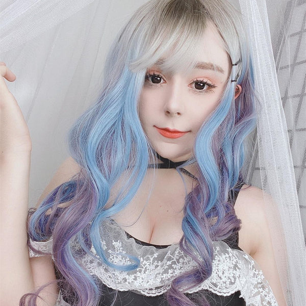 lolita fashion style gradient wig yc23148